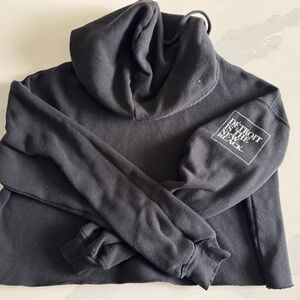 Detroit Crop Hoodie